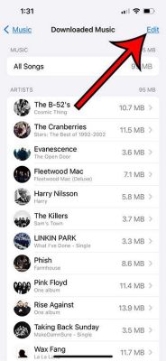 how to remove downloaded music from iphone